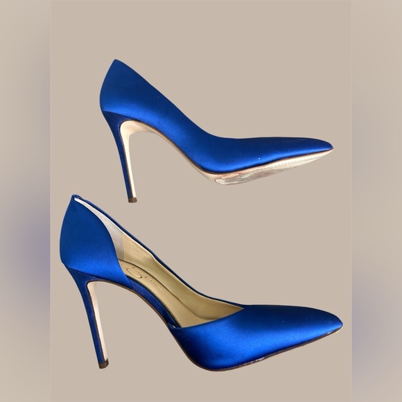 Jessica Simpson Royal Blue Heels - Picture 3 of 7